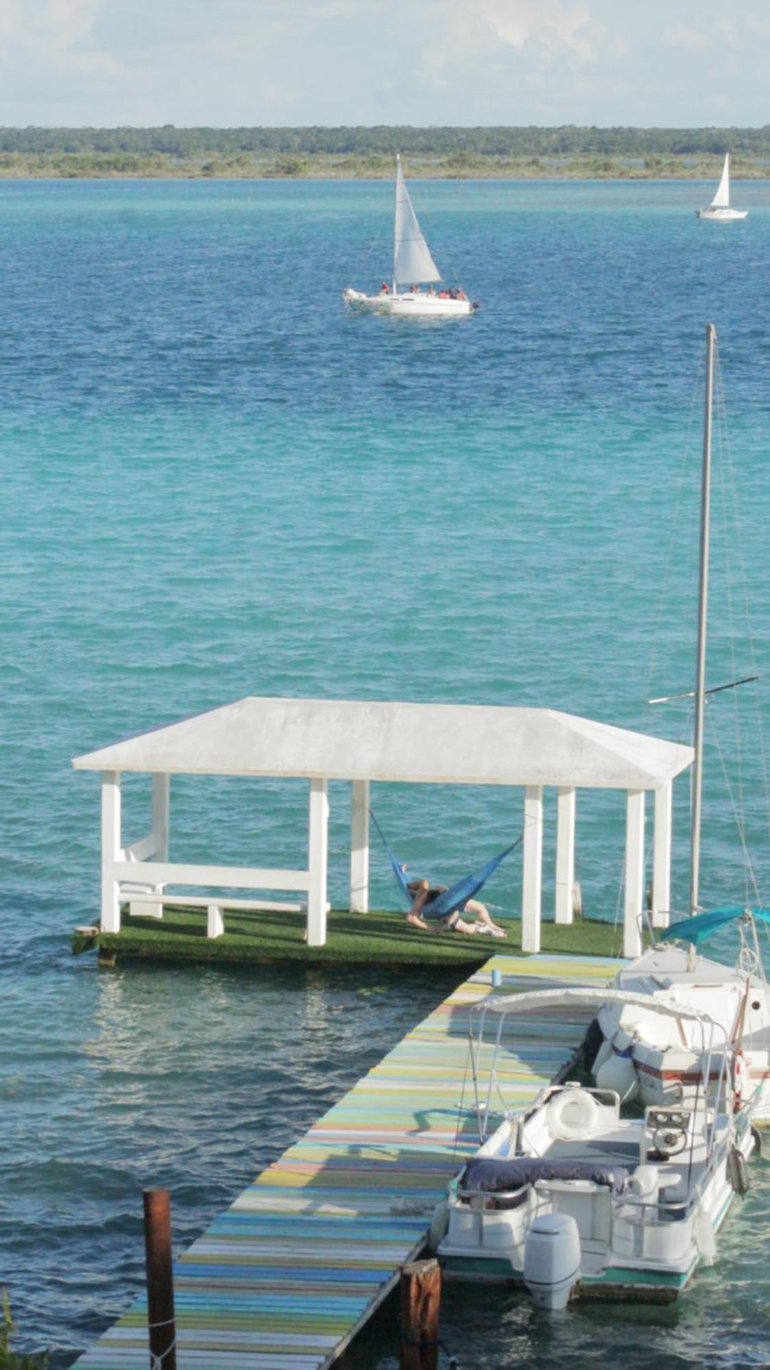 Hotel Tropic Bacalar Esterno foto