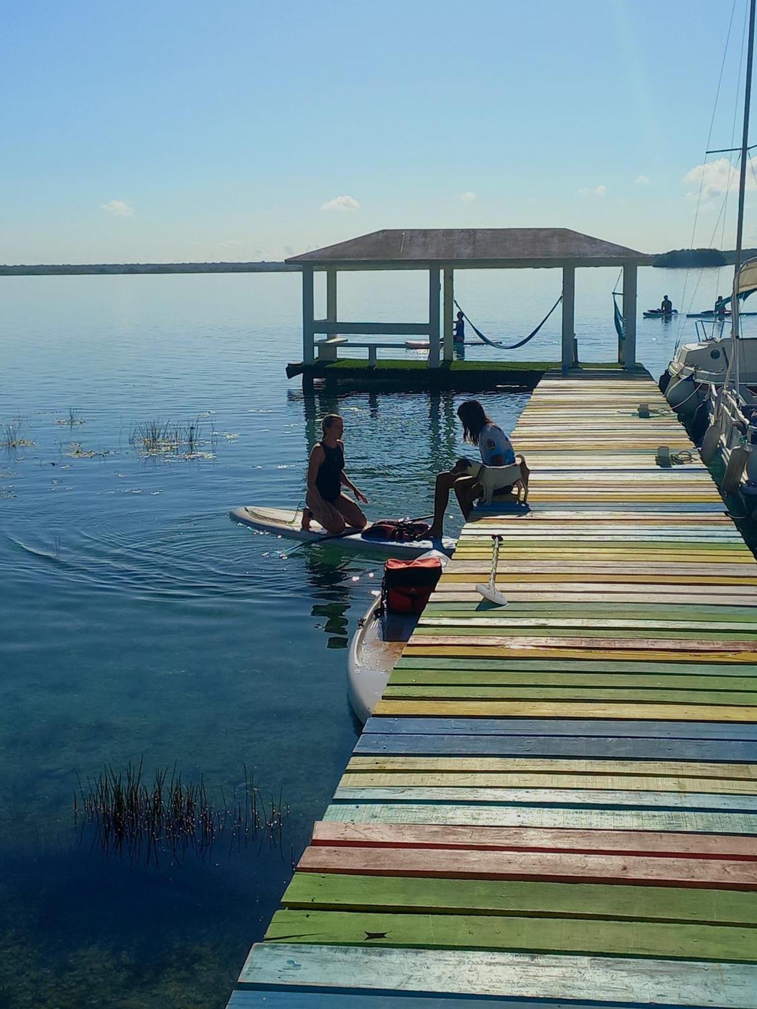 Hotel Tropic Bacalar Esterno foto